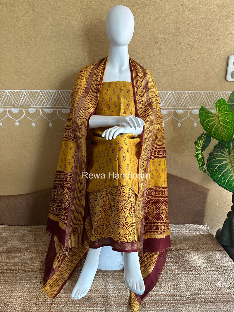 Maheshwari Bagh Print Suit