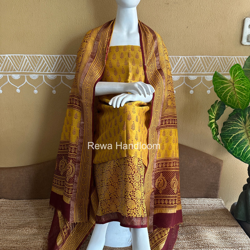Maheshwari Bagh Print Suit