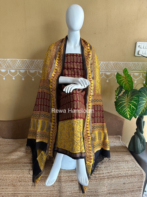 Maheshwari Bagh Print Suit