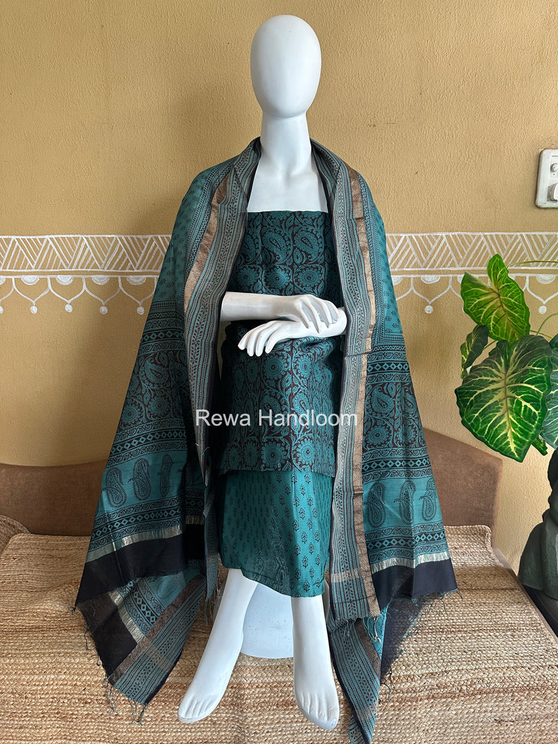Maheshwari Bagh Print Suit