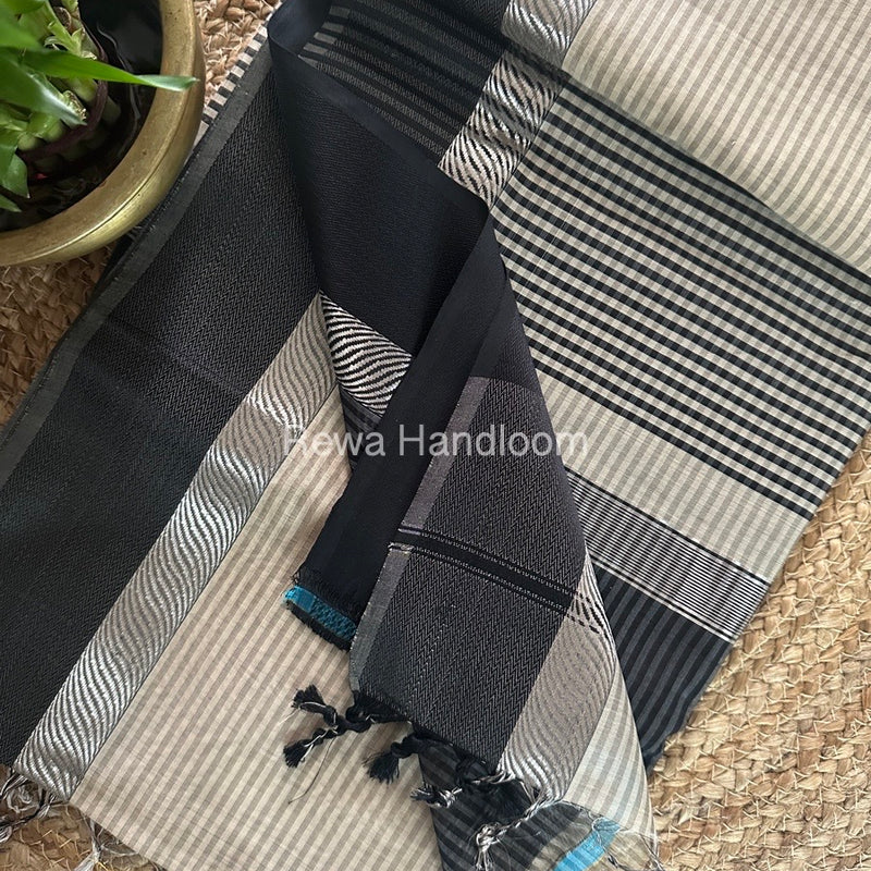 Maheshwari Resham Thread Border Saree