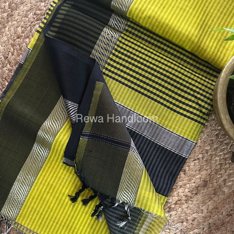 Maheshwari Resham Thread Border Saree