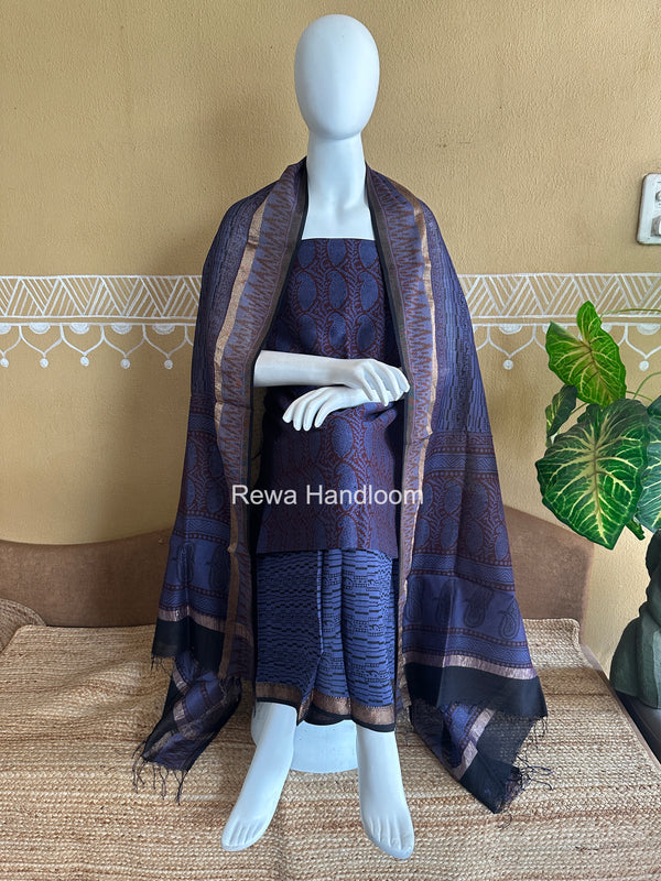 Maheshwari Bagh Print Suit