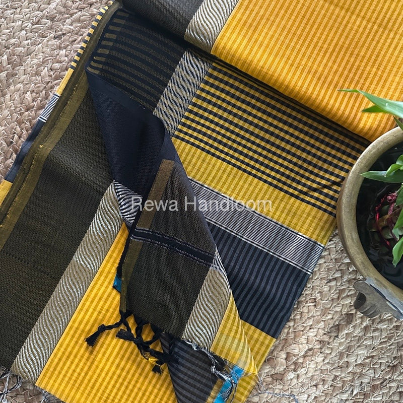 Maheshwari Resham Thread Border Saree