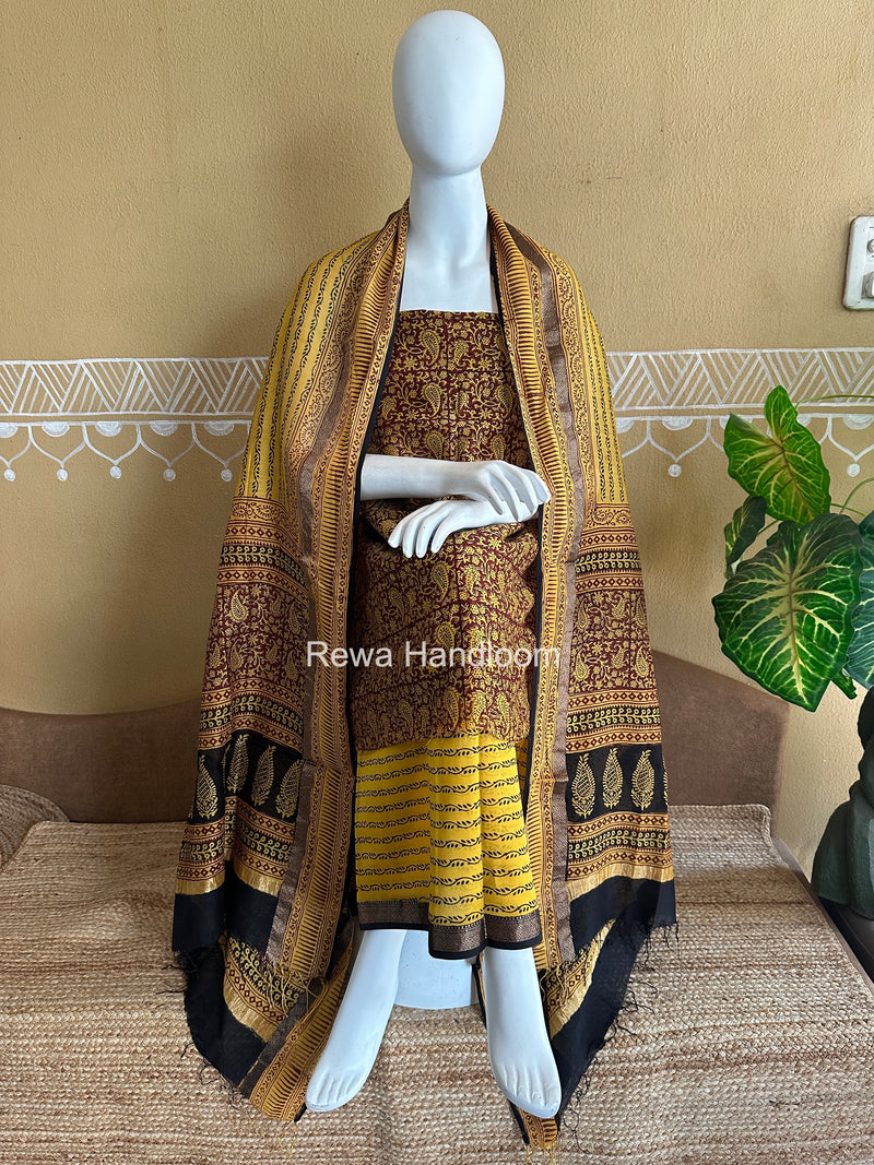 Maheshwari Bagh Print Suit