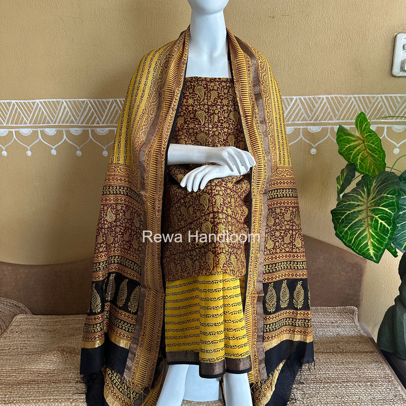 Maheshwari Bagh Print Suit