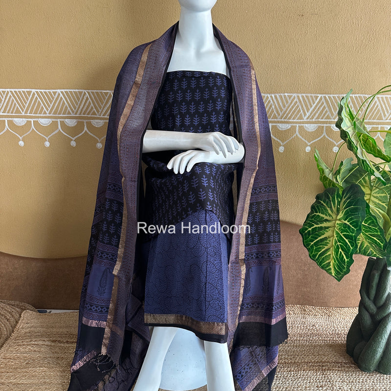 Maheshwari Bagh Print Suit