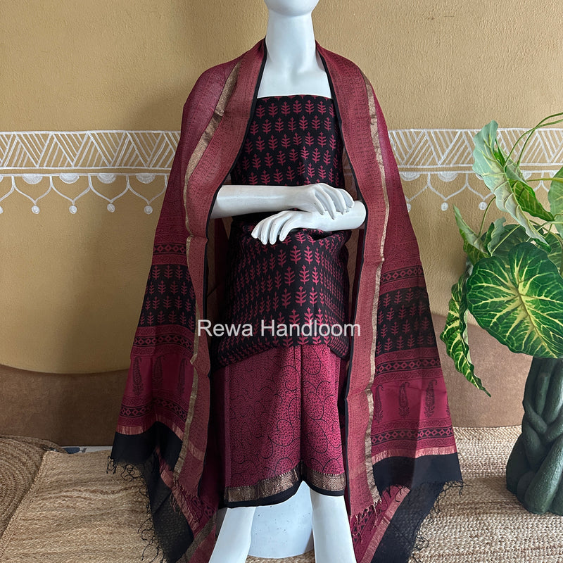 Maheshwari Bagh Print Suit