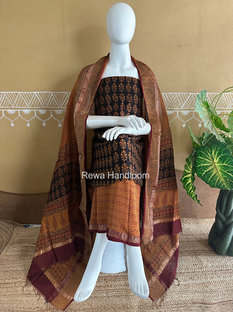 Maheshwari Bagh Print Suit