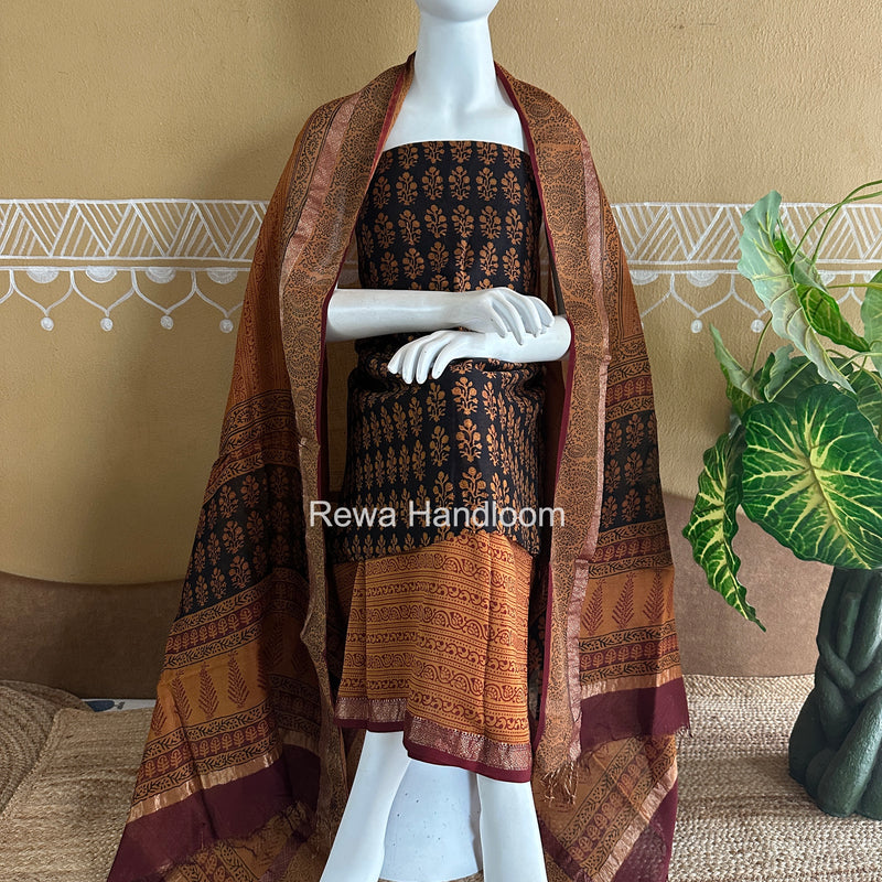 Maheshwari Bagh Print Suit