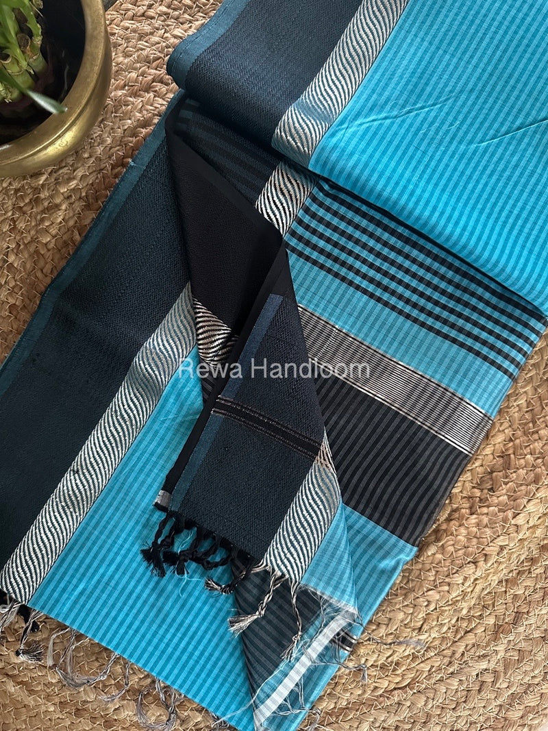 Maheshwari Resham Thread Border Saree 