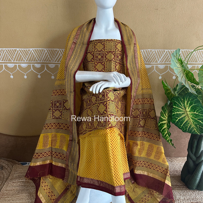 Maheshwari Bagh Print Suit