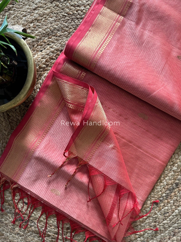 Maheshwari Zari Butti Saree