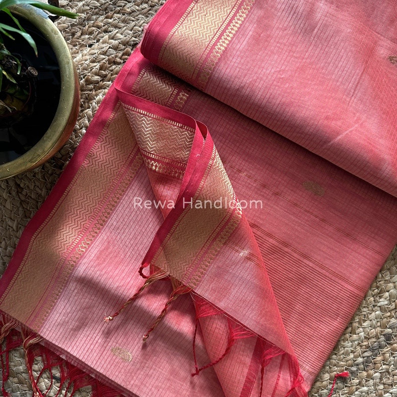 Maheshwari Zari Butti Saree