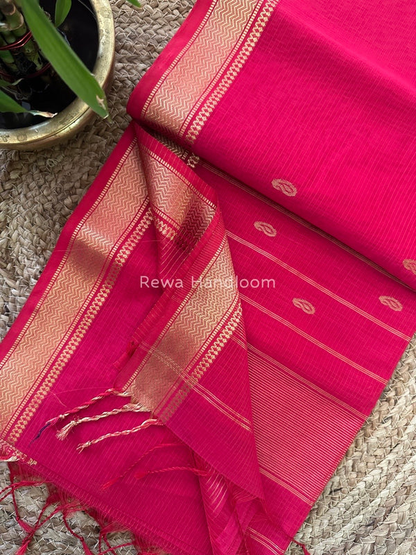 Maheshwari Zari Butti Saree