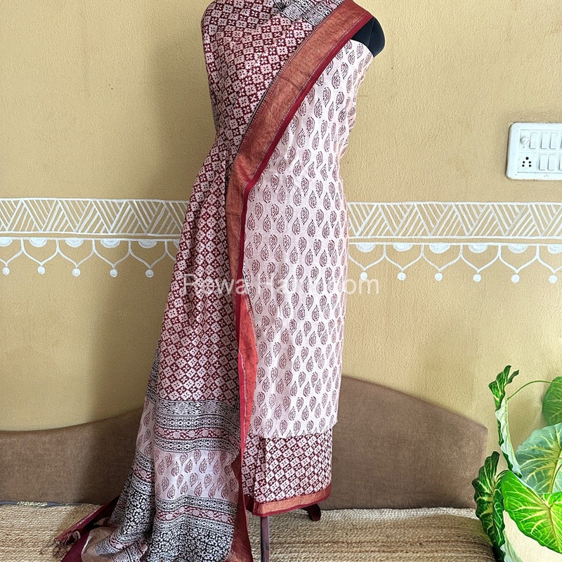 Maheshwari Bagh Print Suit 