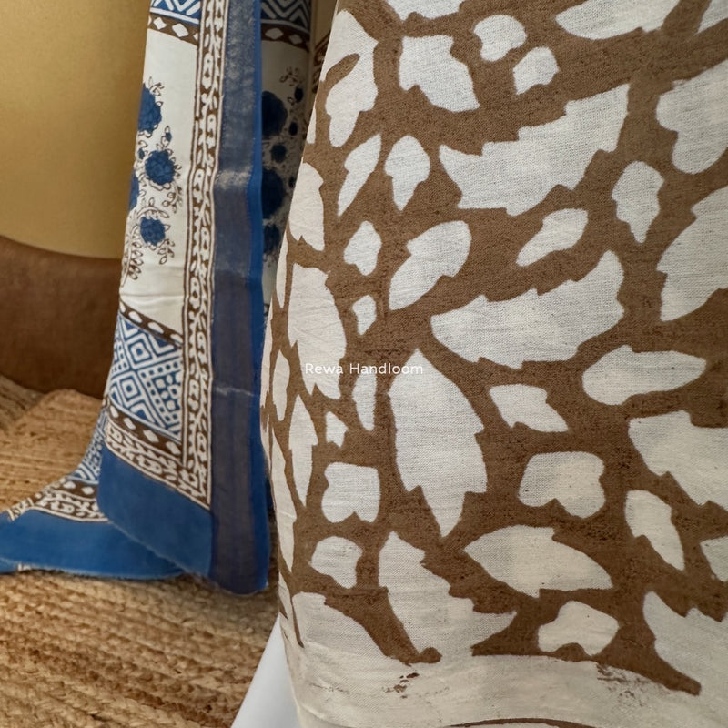 Indigo Bagh Print Suit