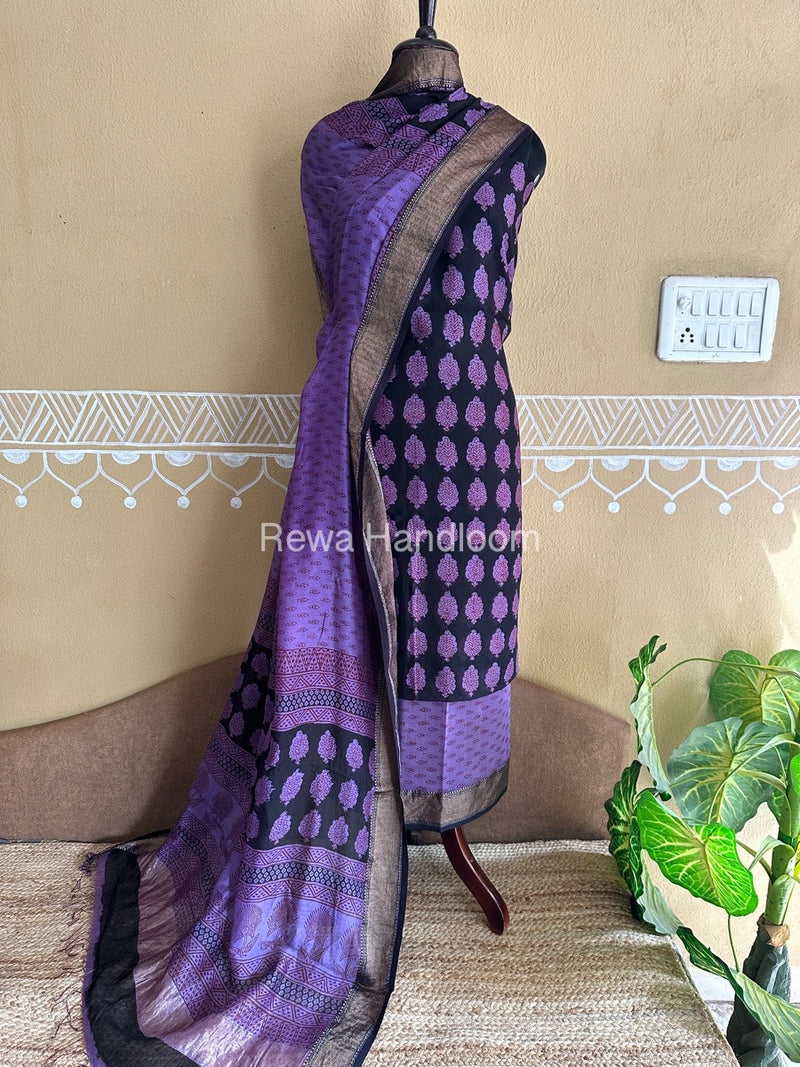 Maheshwari Bagh Print Suit