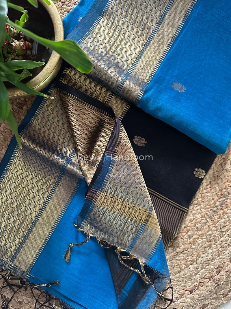 Zari Butti Maheshwari Saree