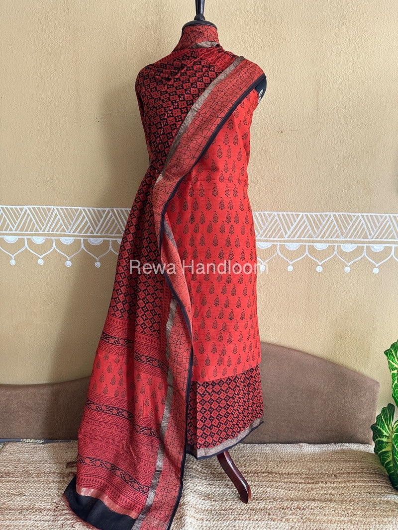 Maheshwari Bagh Print Suit