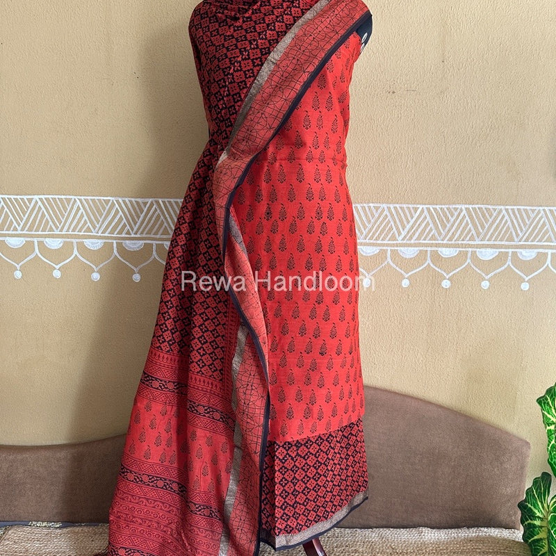 Maheshwari Bagh Print Suit