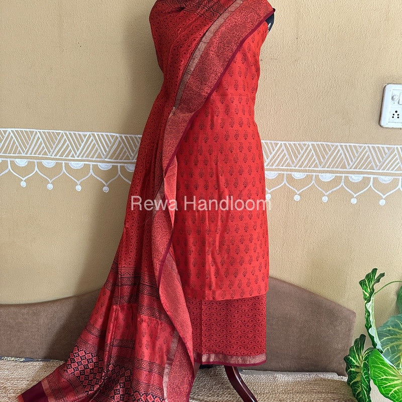 Maheshwari Bagh Print Suit