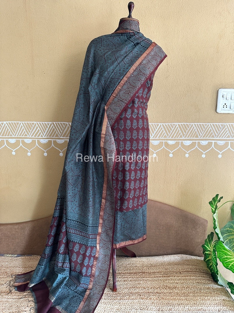 Maheshwari Bagh Print Suit