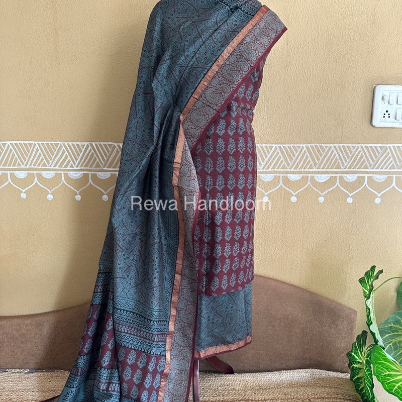 Maheshwari Bagh Print Suit