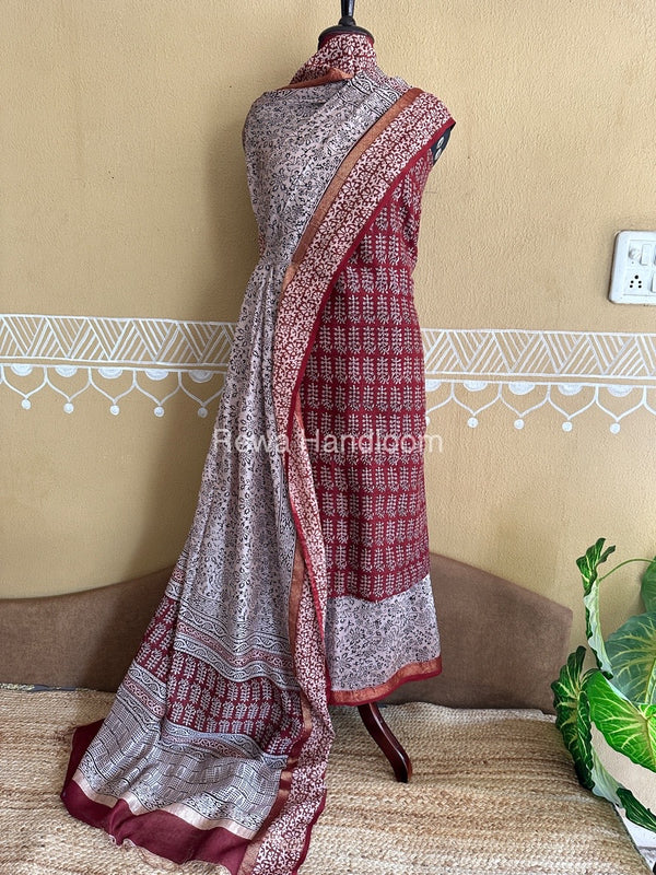 Maheshwari Bagh Print Suit