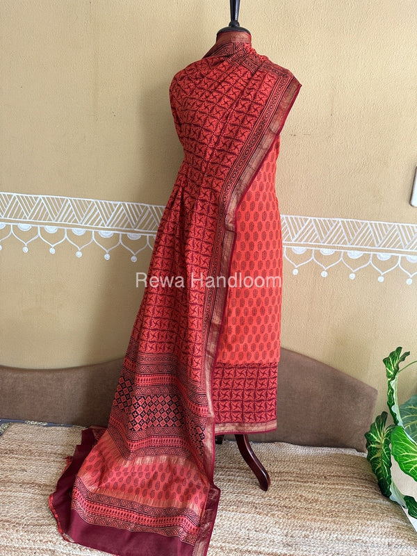 Maheshwari Bagh Print Suit