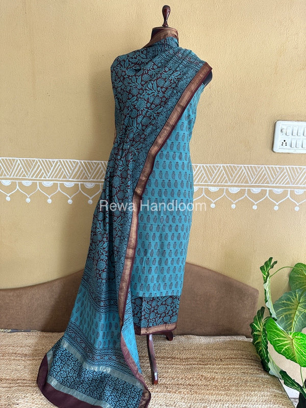 Maheshwari Bagh Print Suit