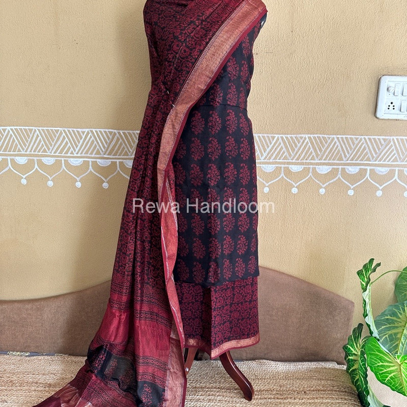 Maheshwari Bagh Print Suit