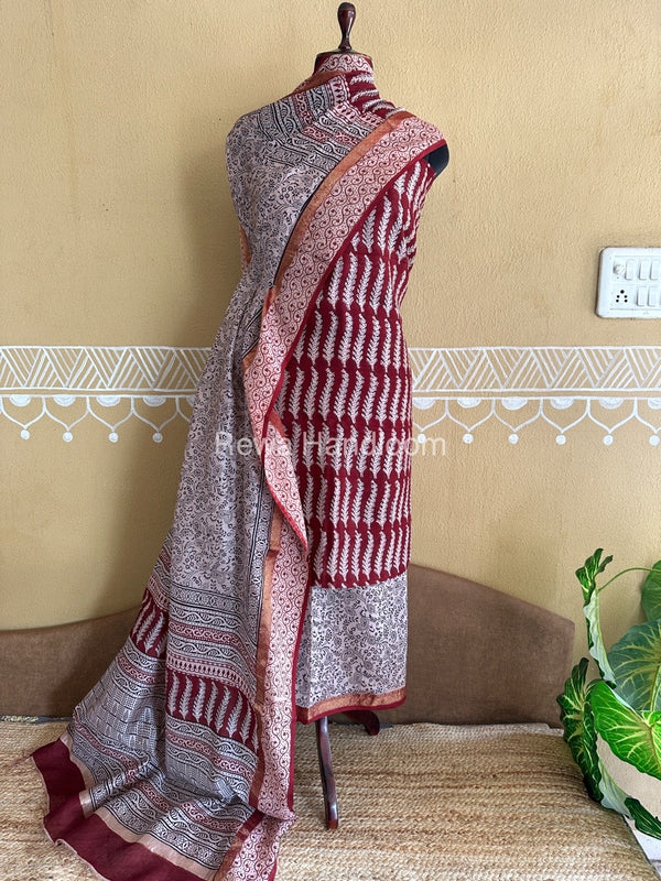Maheshwari Bagh Print Suit