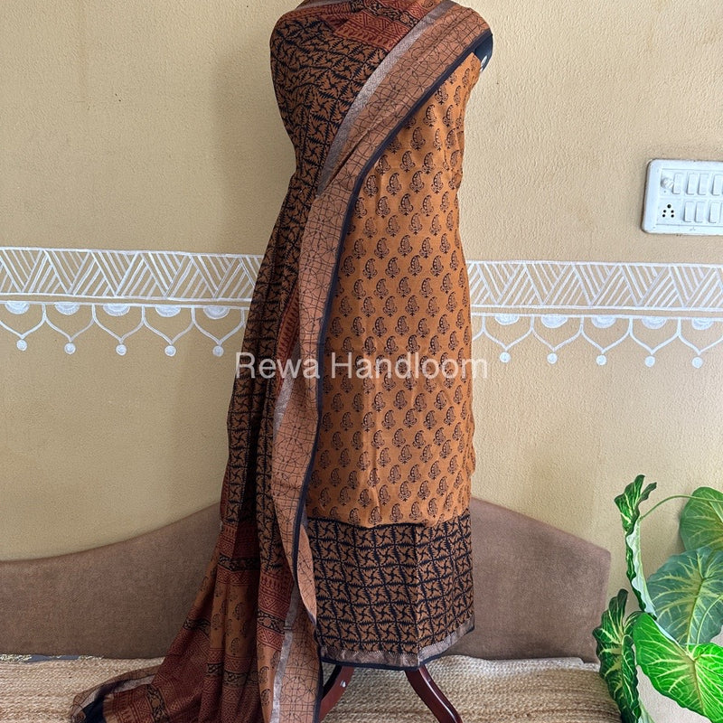 Maheshwari Bagh Print Suit