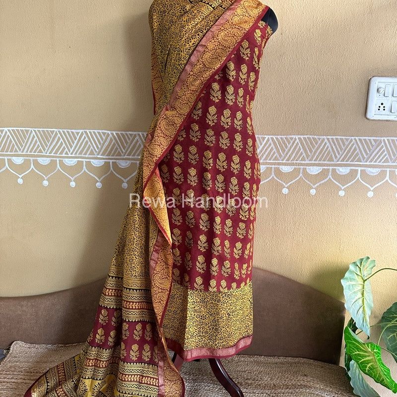 Maheshwari Bagh Print Suit
