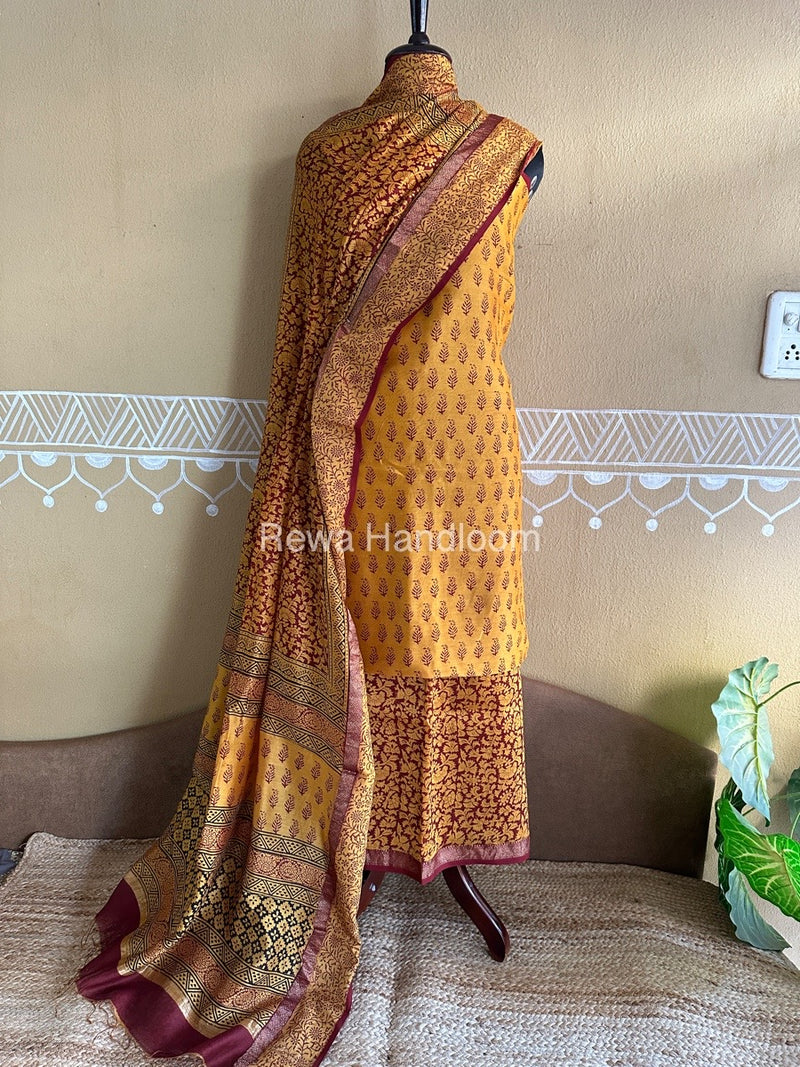 Maheshwari Bagh Print Suit 