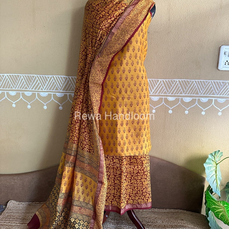Maheshwari Bagh Print Suit 