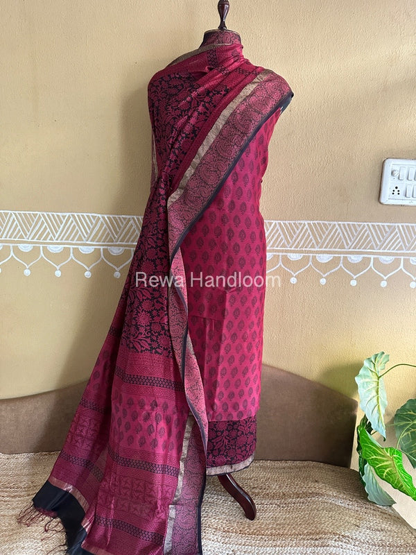 Maheshwari Bagh Print Suit