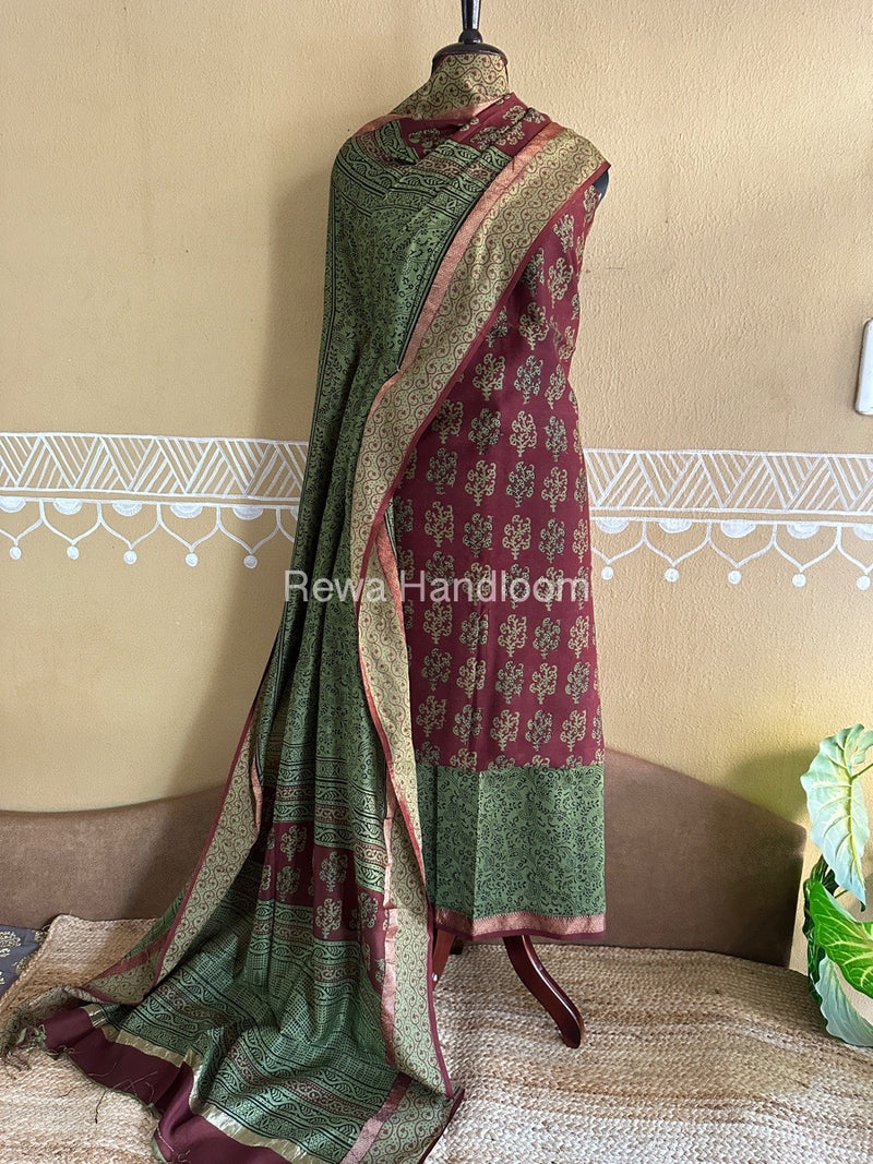 Maheshwari Bagh Print Suit