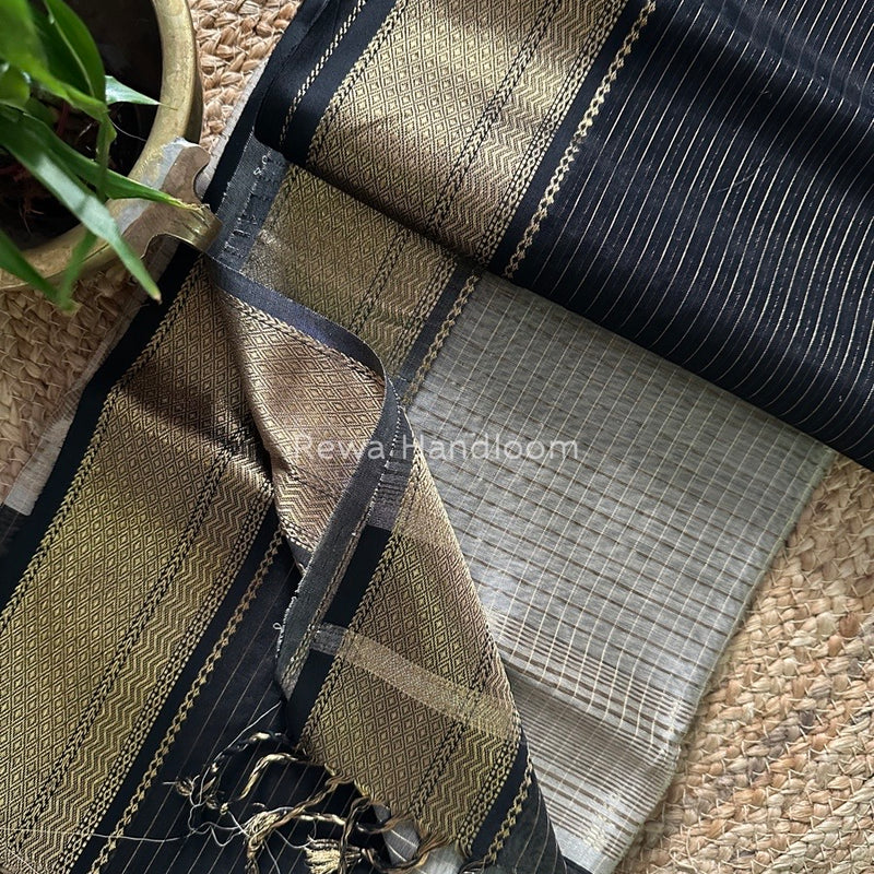 Maheshwari Zari Linning Saree