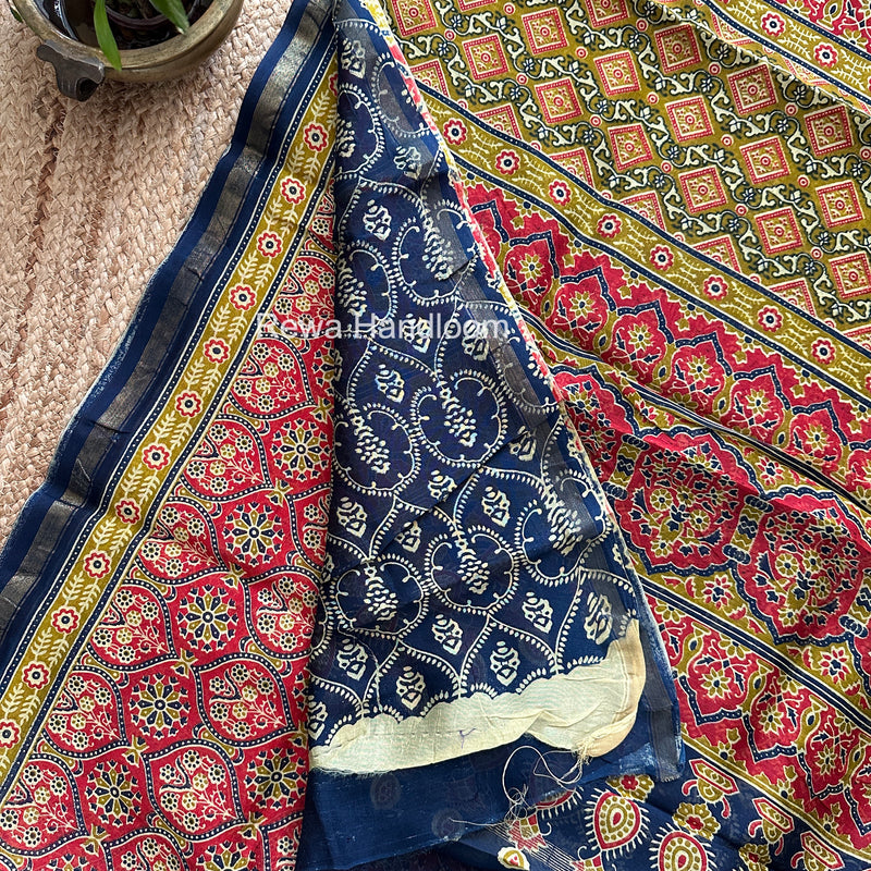  Chanderi Silk Printed Saree