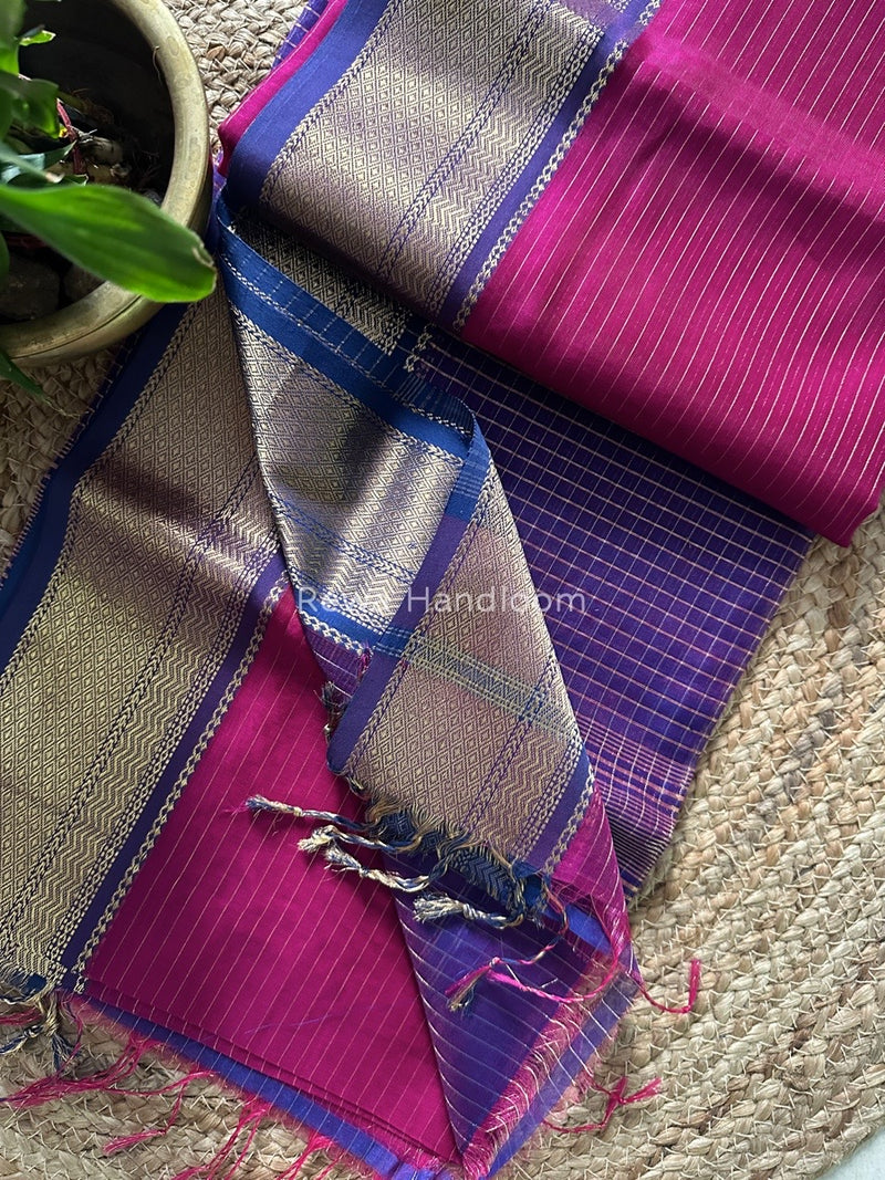 Maheshwari Zari Linning Saree