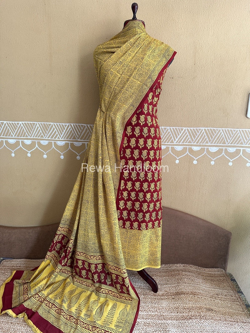  Bagh Print Cotton Suit