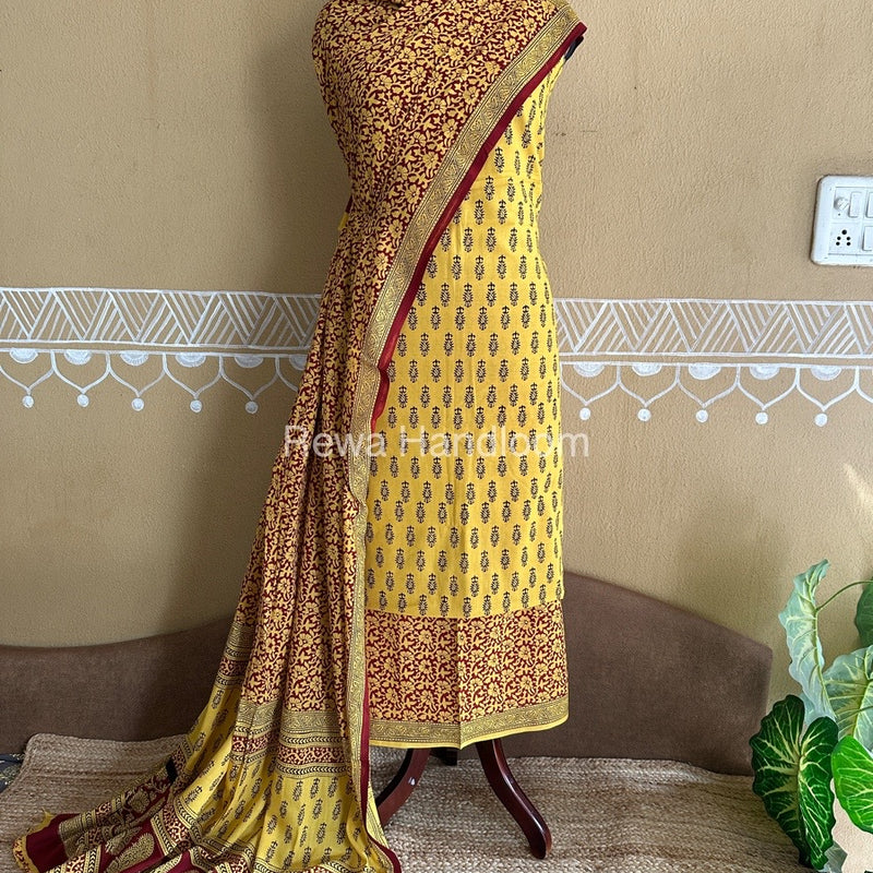  Bagh Print Cotton Suit