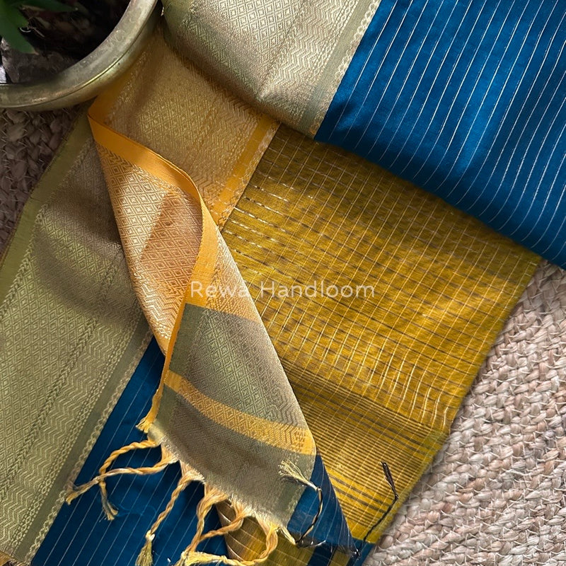 Maheshwari Zari Linning Saree