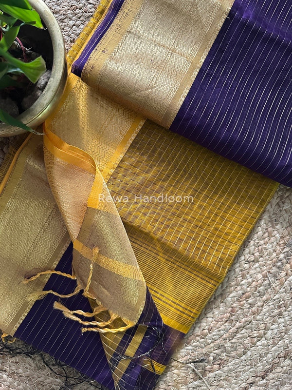 Maheshwari Zari Linning Saree