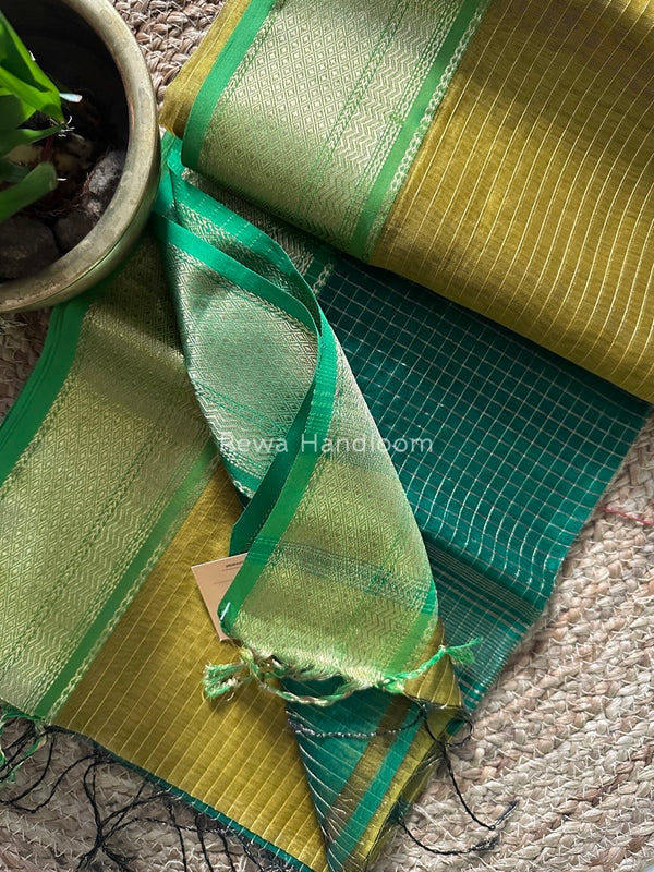 Maheshwari Zari Linning Saree