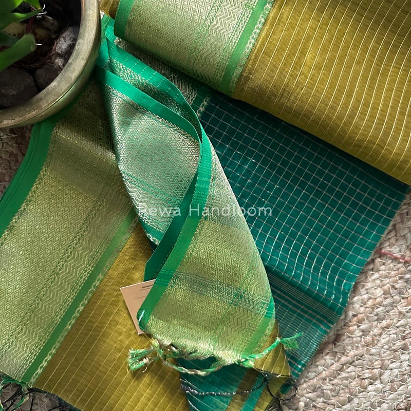 Maheshwari Zari Linning Saree