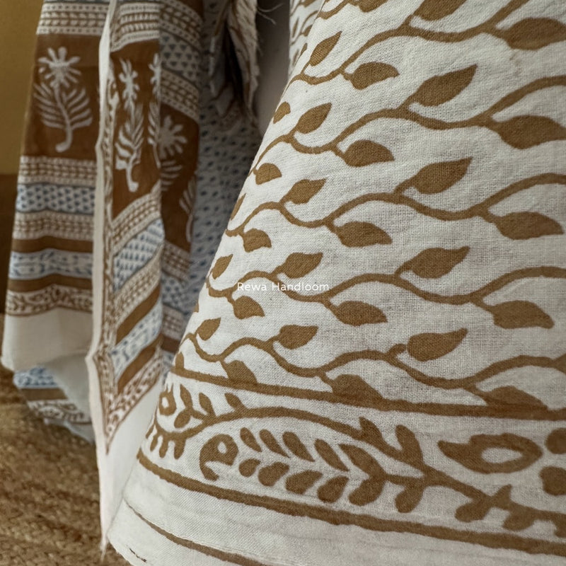 Indigo Bagh Print Suit