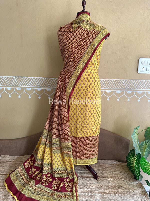  Bagh Print Cotton Suit